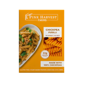 Pink Harvest Farms Chickpea Fusilli – Gluten Free High Protein Pasta