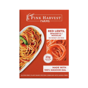 Pink Harvest Farms Red Lentil Spaghetti