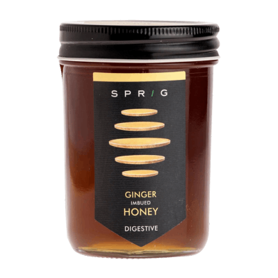 Ginger Imbued Gourmet Honey