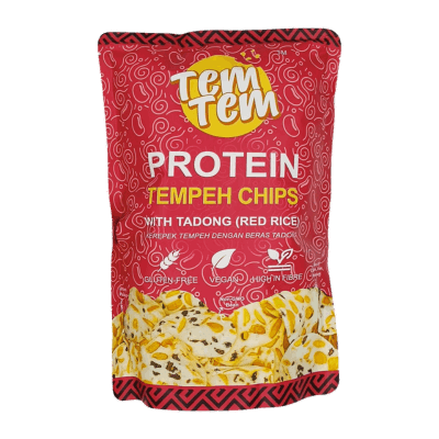 Protein Tempeh Chips – With Red Rice